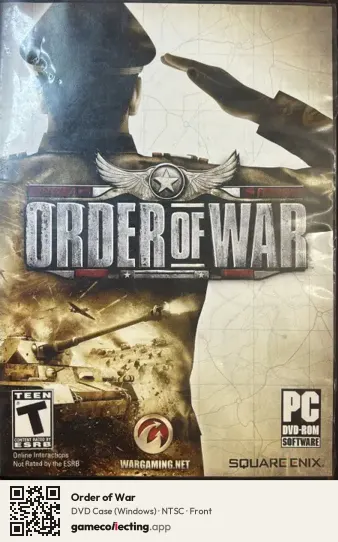 Order of War Computer, NTSC box front