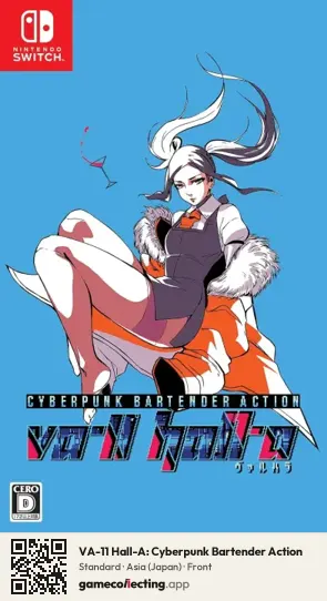 VA-11 Hall-A: Cyberpunk Bartender Action Nintendo Switch, Japan box front