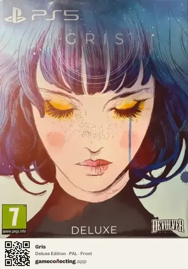 Gris PlayStation 5, PAL box front