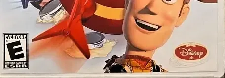 Toy Story Mania!, the ESRB box on its front