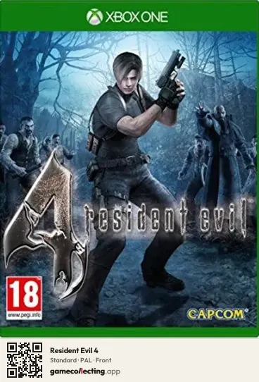 Resident Evil 4 Xbox One, PAL box front