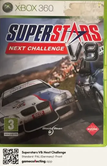 Superstars V8: Next Challenge Xbox 360, Germany box front