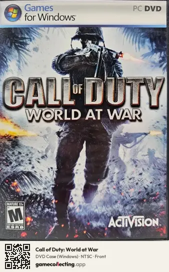 Call of Duty: World at War Computer, NTSC box front
