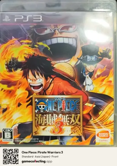One Piece: Pirate Warriors 3 PlayStation 3, Asia box front