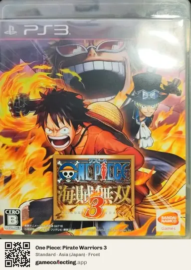 One Piece: Pirate Warriors 3 PlayStation 3, Asia box front