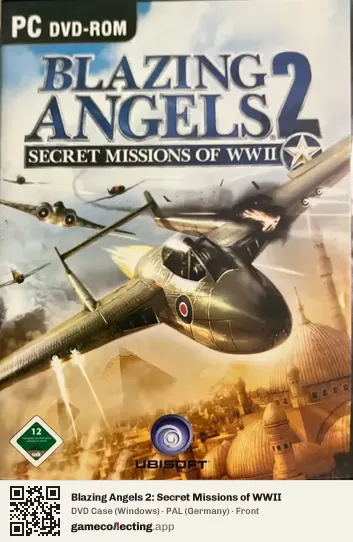 Blazing Angels 2: Secret Missions of WWII Computer, Germany box front