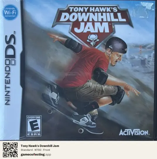 Tony Hawk's Downhill Jam Nintendo DS, NTSC box front