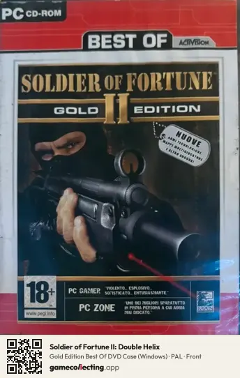 Soldier of Fortune II: Double Helix Computer, PAL box front