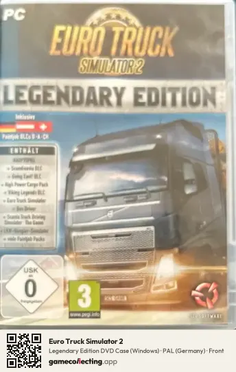 Euro Truck Simulator 2 Computer, Germany box front