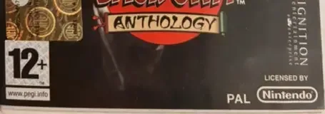 Samurai Shodown Anthology, the PEGI square on its front