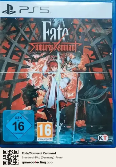 Fate/Samurai Remnant PlayStation 5, Germany box front