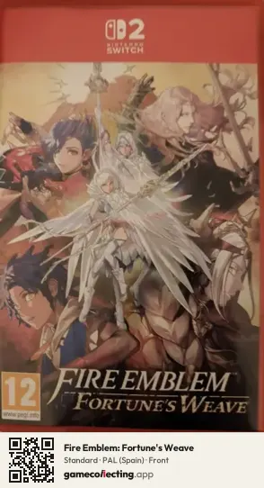 Fire Emblem: Fortune's Weave Nintendo Switch 2, Spain box front