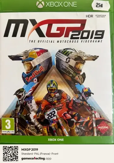 MXGP 2019 Xbox One, France box front