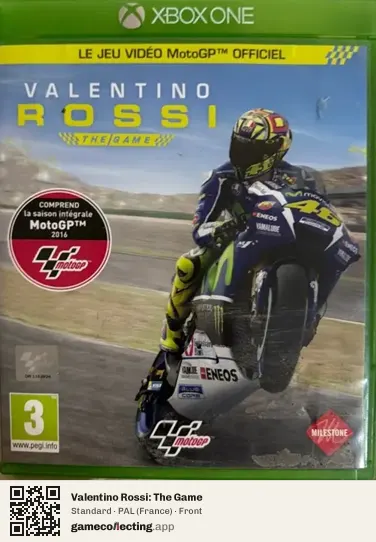 Valentino Rossi: The Game Xbox One, France box front