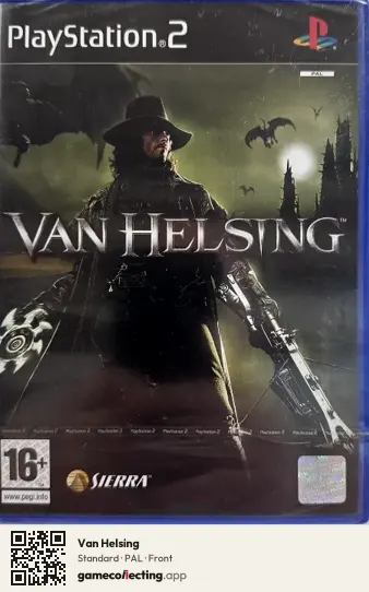 Van Helsing PlayStation 2, PAL box front