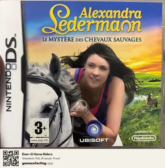 Ener-G Horse Riders Nintendo DS, France box front