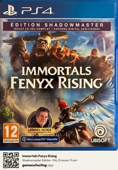 Immortals Fenyx Rising PlayStation 4, France box front