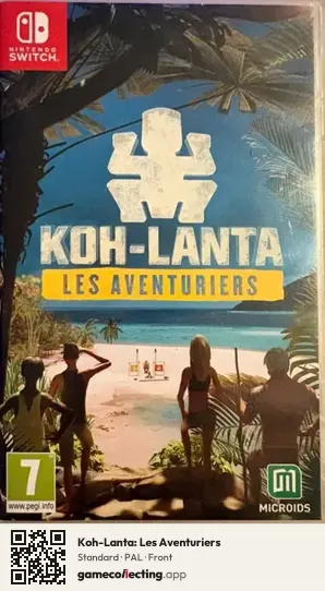 Koh-Lanta: Les Aventuriers Nintendo Switch, PAL box front