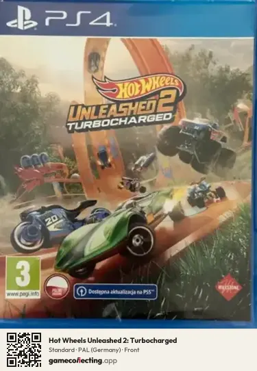 Hot Wheels Unleashed 2: Turbocharged PlayStation 4, Germany box front