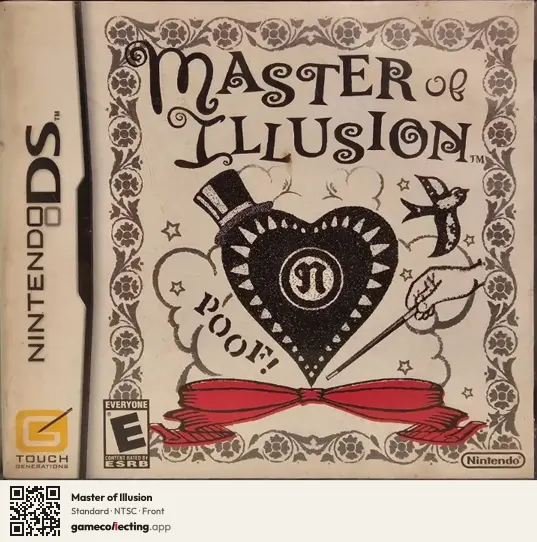 Master of Illusion Nintendo DS, NTSC box front