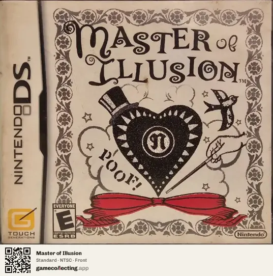 Master of Illusion Nintendo DS, NTSC box front