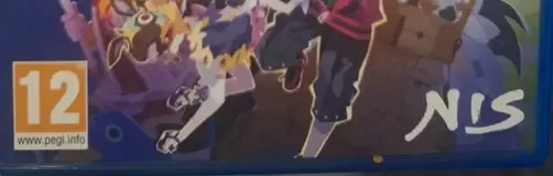Disgaea 6 Complete, the PEGI square on its front