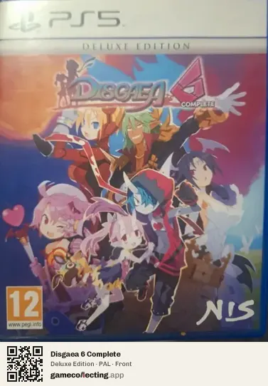 Disgaea 6 Complete PlayStation 5, PAL box front