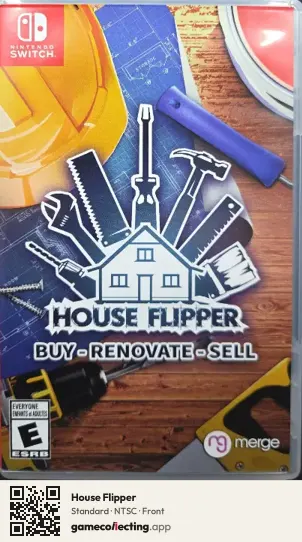 House Flipper Nintendo Switch, NTSC box front