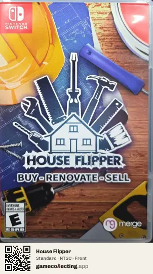 House Flipper Nintendo Switch, NTSC box front
