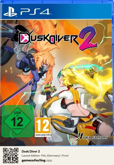 Dusk Diver 2 PlayStation 4, Germany box front