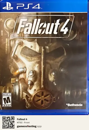 Fallout 4 PlayStation 4, NTSC box front