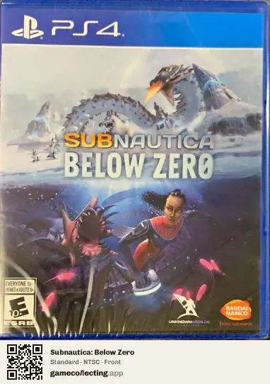 Subnautica: Below Zero PlayStation 4, NTSC box front