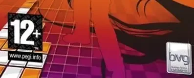 Lumines II, the PEGI square on its front