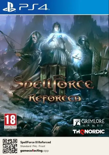 SpellForce III Reforced PlayStation 4, PAL box front