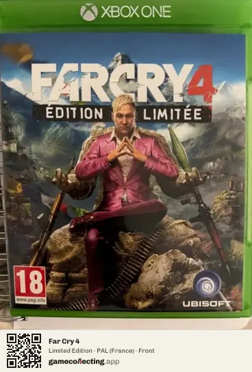 Far Cry 4 Xbox One, France box front
