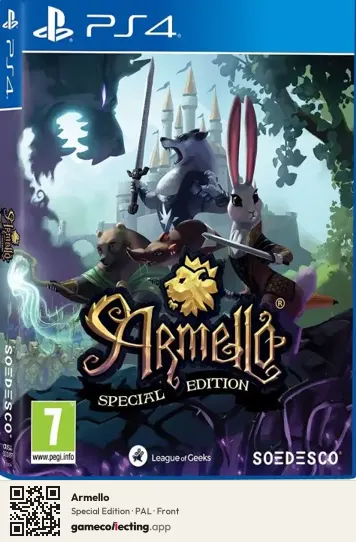 Armello PlayStation 4, PAL box front