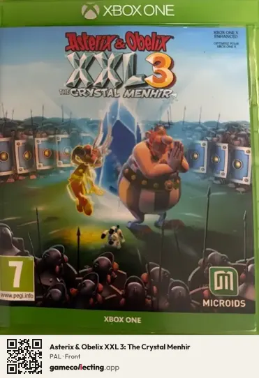 Asterix & Obelix XXL 3: The Crystal Menhir Xbox One, PAL box front