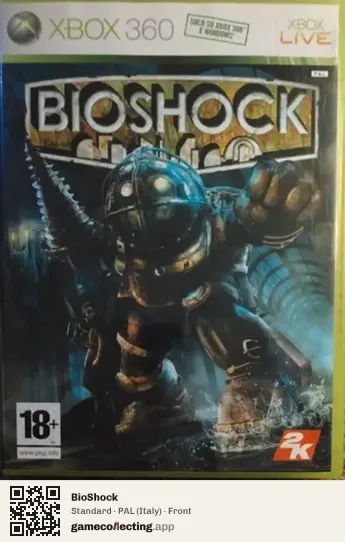 BioShock Xbox 360, Italy box front