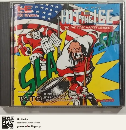 Hit the Ice TurboGrafx-16, Japan box front