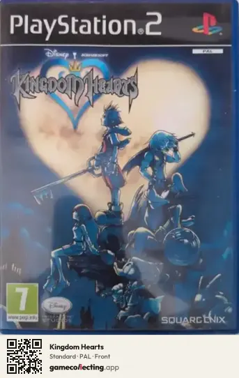 Kingdom Hearts PlayStation 2, PAL box front