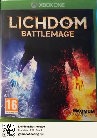 Lichdom: Battlemage Xbox One, PAL box front