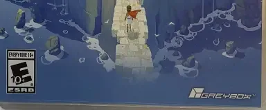 RiME, the ESRB box on its front