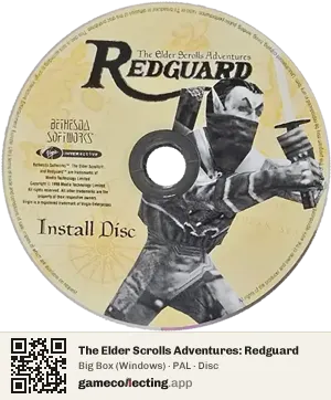 The Elder Scrolls Adventures: Redguard Computer, PAL disc