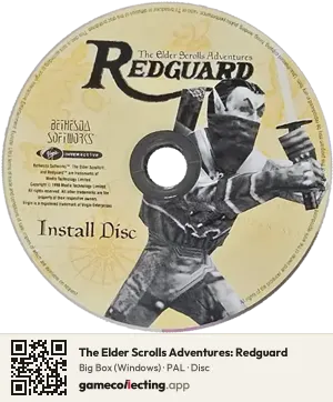 The Elder Scrolls Adventures: Redguard Computer, PAL disc