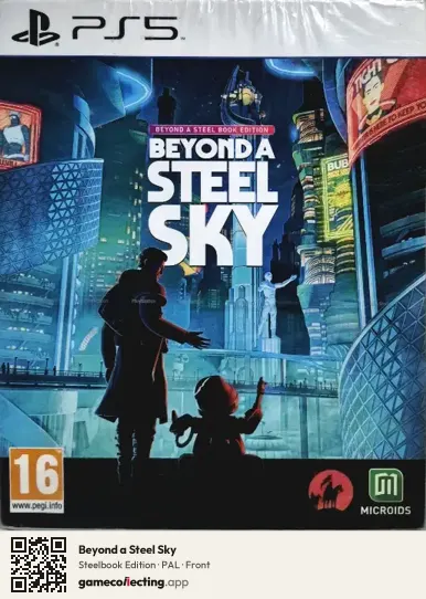 Beyond a Steel Sky PlayStation 5, PAL box front