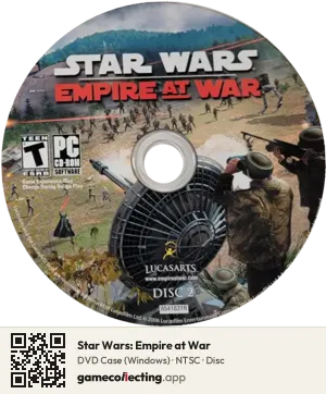 Star Wars: Empire at War Computer, NTSC disc