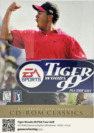 Tiger Woods 99 PGA Tour Golf Computer, NTSC box front
