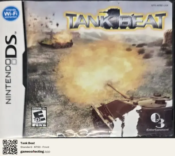 Tank Beat Nintendo DS, NTSC box front