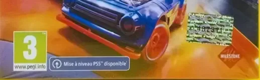 Hot Wheels Unleashed 2: Turbocharged, the PEGI square on its front