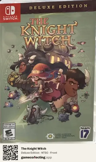 The Knight Witch Nintendo Switch, NTSC box front